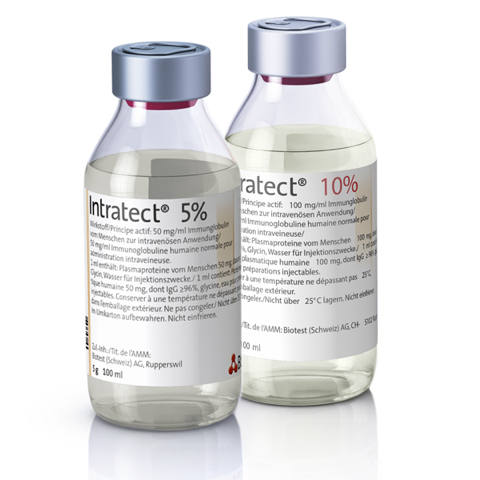 Intratect 5 und 10